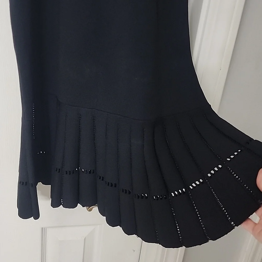 Michael Kors Black Midi Dress